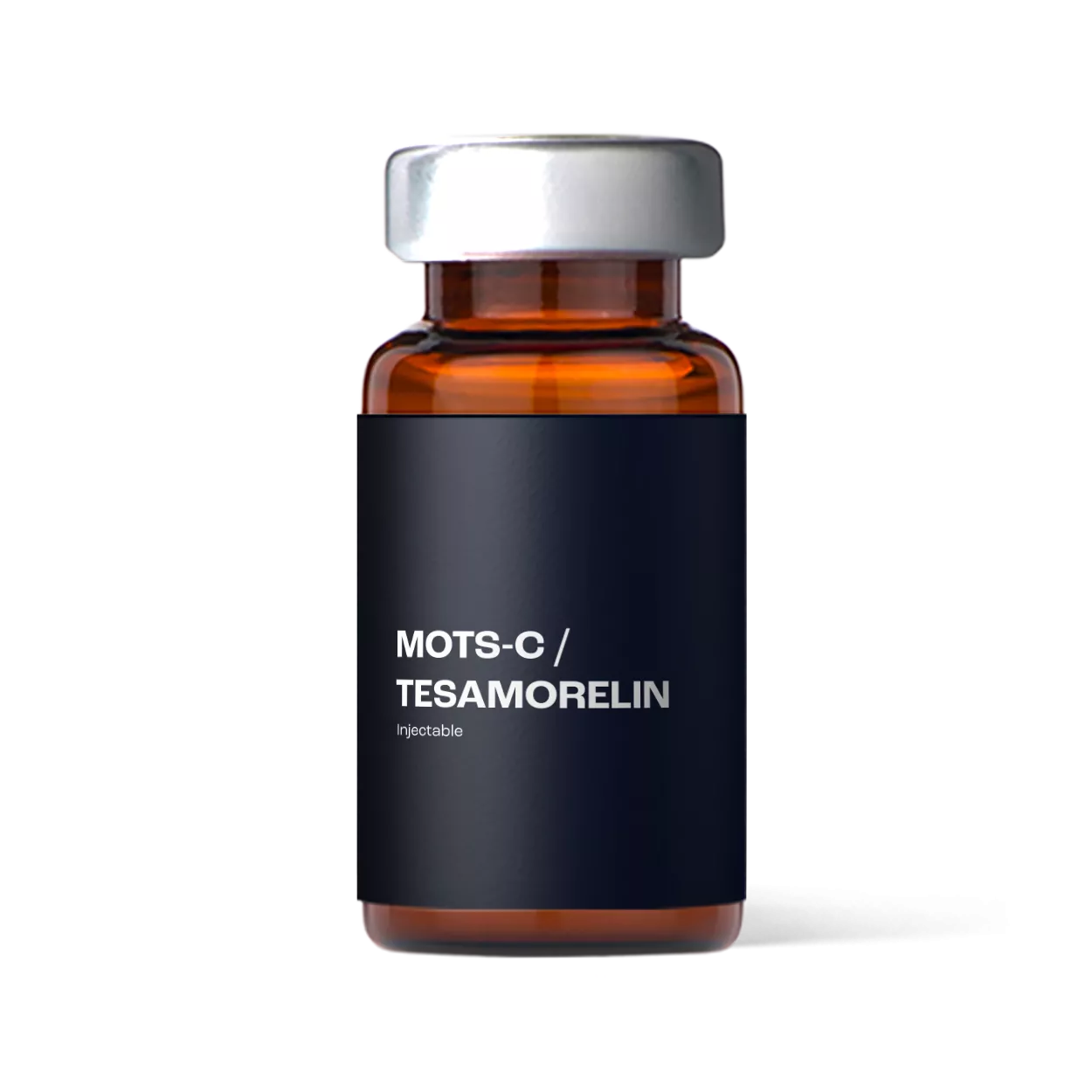 Prescription MOTS-C / Tesamorelin peptide vial for metabolic optimization and fat reduction support programs
